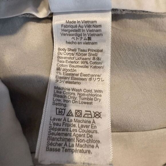 J. Crew Flat Front Trouser Shorts 7" inseam khaki tan beige Men's size 32 - Picture 8 of 13